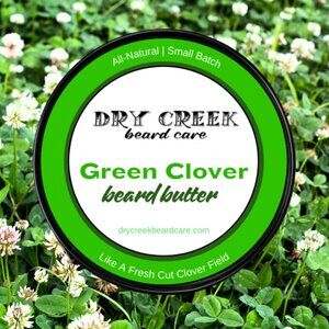 Green Clover Beard Butter - Premium Handcrafted Beard Care Products